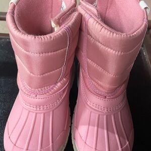 Pink Kids Winter Boots